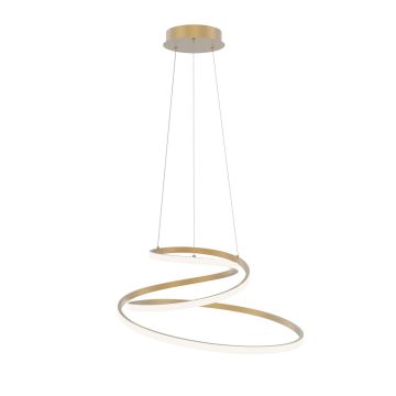 Italux Lorila PND-2168-M-GD Závěsná lampa 1x60W/LED 3000K|4000K|6000K 3300lm IP20