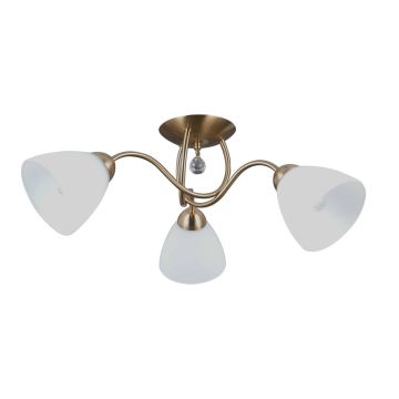 Italux Lugano PND-5643-3-HBR Stropní lampa 3x40W/E27 IP20