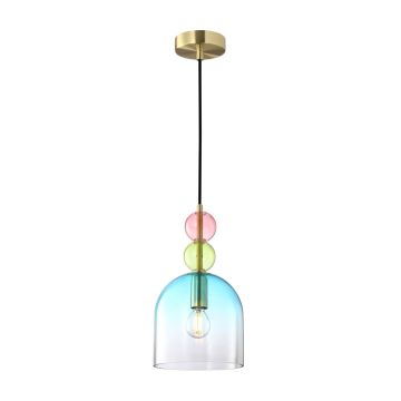 Italux Manso PND-37462A-MC-GD Závěsná lampa 1x40W/E14 IP20