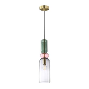 Italux Manso PND-37462D-MC-GD Závěsná lampa 1x40W/E14 IP20