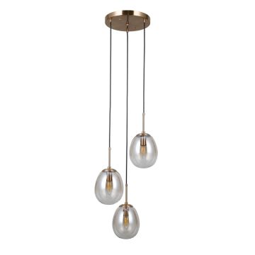 Italux Meolo PND-40825-3-GD Závěsná lampa 3x40W/E14 IP20