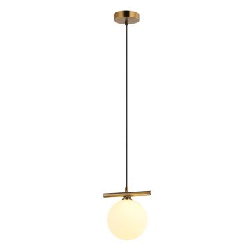 Italux MERSETA PND-463321M-BRO+W Závěsná lampa 1x25W/G9 IP20