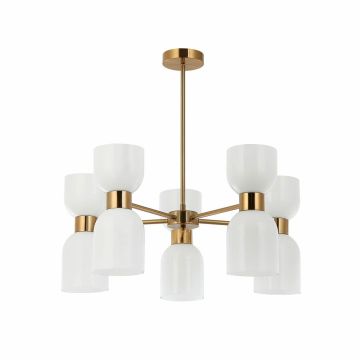 Italux Monza PND-57602-5-BRO Lustr 10x40W/E27 IP20