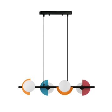 Italux Nauti PND-37482-4-MLTI Závěsná lampa 4x25W/G9 IP20