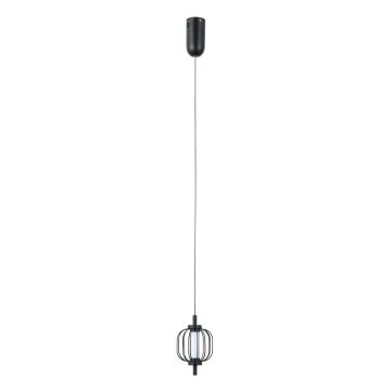 Italux Pedro PND-34405-1-BK Závěsná lampa 1x4W/LED 3000K 267lm IP20