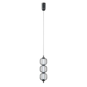 Italux Pedro PND-34405-3V-BK Závěsná lampa 3x12W/LED 3000K 764lm IP20