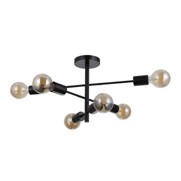 Italux PIANSI PND-4025-6-BL Závěsná lampa 6x40W/E27 IP20