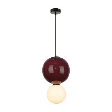 Italux Pieve PND-95221-1L-PRP Závěsná lampa 1x7W/LED 3000K 867lm IP20