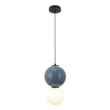 Italux Pieve PND-95221-1M-BLU Závěsná lampa 1x6W/LED 3000K 801lm IP20