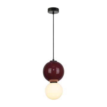 Italux Pieve PND-95221-1M-PRP Závěsná lampa 1x6W/LED 3000K 801lm IP20