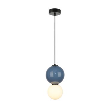 Italux Pieve PND-95221-1S-BLU Závěsná lampa 1x5W/LED 3000K 468lm IP20