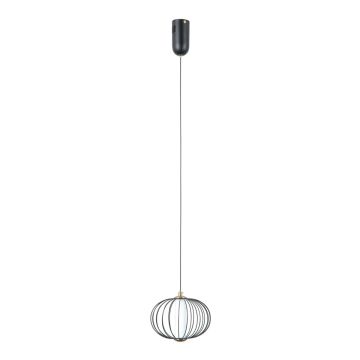Italux Rabel PND-344221-1-BK Závěsná lampa 1x5W/LED 3000K 432lm IP20