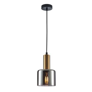 Italux SANTIA PND-65342-1-BRO+SG Závěsná lampa 1x40W/E27 IP20