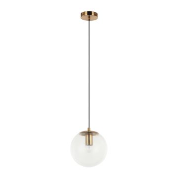 Italux Sarpo PND-58867-1S-BK-BRO Závěsná lampa 1x40W/E27 IP20