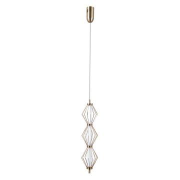 Italux Sevil PND-34403-3V-HBR Závěsná lampa 3x15W/LED 3000K 1068lm IP20
