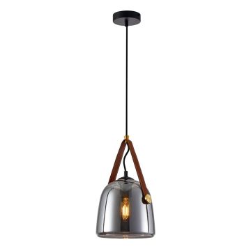 Italux Solta PND-24342-1-BK-SG Závěsná lampa 1x40W/E27 IP20