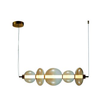 Italux Sonte PND-24352-40W-AB-AMB Závěsná lampa 1x40W/LED 3000K 5094lm IP20