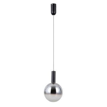 Italux Strela PND-34378-1M-BK Závěsná lampa 1x5W/LED 3000K 457lm IP20