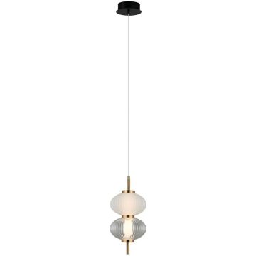 Italux Testa PND-84938-2-BK Závěsná lampa 1x8W/LED 3000K 500lm IP20