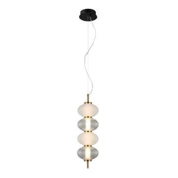 Italux Testa PND-84938-4V-BK Závěsná lampa 4x16W/LED 3000K 1000lm IP20