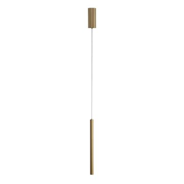 Italux Valdes PND-22302-1-GD Závěsná lampa 1x5W/LED 3000K|4000K|6000K 180lm IP20