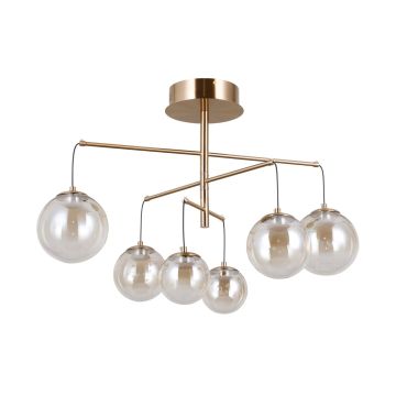 Italux Velada PND-34381-6-HBR Stropní lampa 6x30W/LED 3000K 2010lm IP20