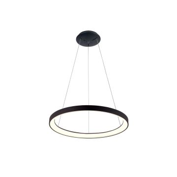 Italux Vico PND-53675-048RPC-BK-3KS4K Závěsná lampa 1x38W/LED 3000K|4000K 3200lm IP20