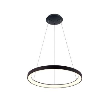 Italux Vico PND-53675-058RPC-BK-3KS4K-TRDIMM Závěsná lampa 1x48W/LED 3000K|4000K 4000lm IP20
