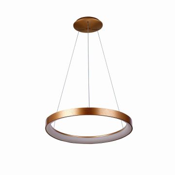 Italux Vico PND-53675-058RPC-GD-3KS4K-TRDIMM Závěsná lampa 1x48W/LED 3000K|4000K 4000lm IP20