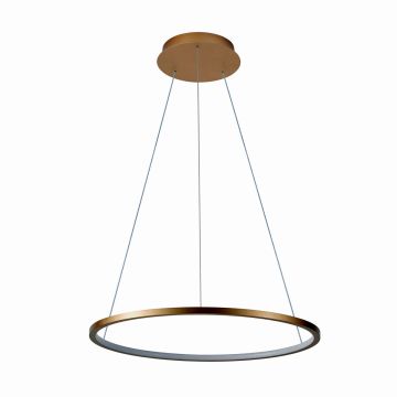 Italux Vinola PND-56135B-060RPC-GD-3KS4K-TRDIMM Závěsná lampa 1x38W/LED 3000K|4000K 3040lm IP20