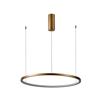 Italux Vinola PND-56135B-060RPP-GD-3KS4K-TRDIMM Závěsná lampa 1x38W/LED 3000K|4000K 3040lm IP20