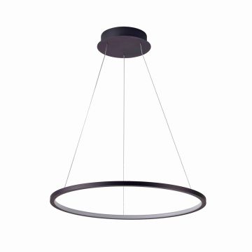 Italux Vinola PND-56135B-080RPC-BK-3KS4K-TRDIMM Závěsná lampa 1x48W/LED 3000K|4000K 3840lm IP20
