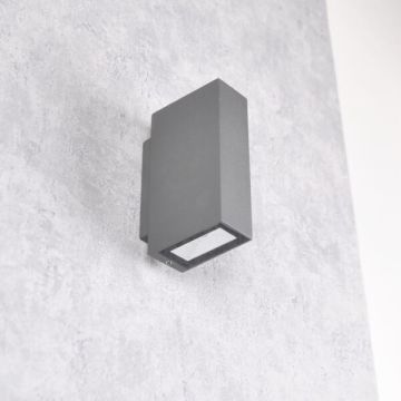 Polux ORLEAN G 319814 Nástěnná lampa 2x2,5W 4000K 2x215LM IP54