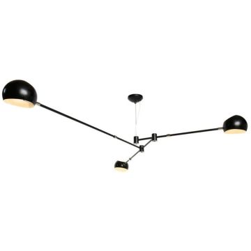 Step Into Design ASTRONOMY ST-5335B-3 BLACK Stropní lampa 3x60W/E14 IP20