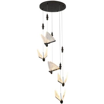 Step Into Design BEE LAMP MP0090-5 black Závěsná lampa 5x20W/LED 3000K 1600 lm IP20