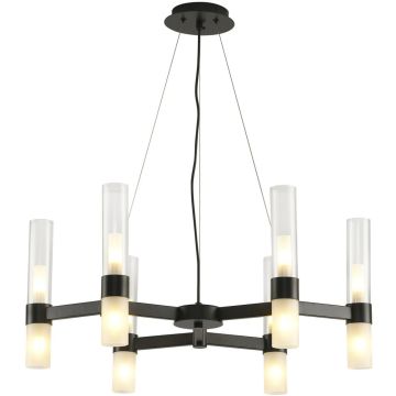 Step Into Design CANDELA DN1505-6 black Lustr 12x10W/G9 IP20