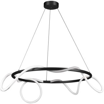 Step Into Design FANTASIA ST-9282R/D60 black Závěsná lampa 2x34W/LED 3000K 2720lm IP20