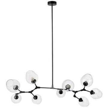 Step Into Design MODERN ORCHID ST-1232-9 TRANSPARENT Stropní lampa 9x60W/E27