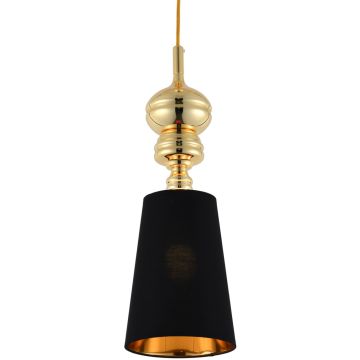 Step Into Design QUEEN MP-8846-18 black gold Závěsná lampa 2x60W/E27 IP20