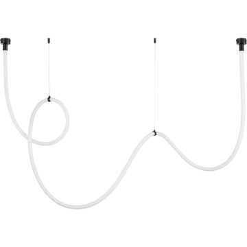 Step Into Design SNAKE MD1021-4 black Závěsná lampa 1x60W/LED 3000K IP20