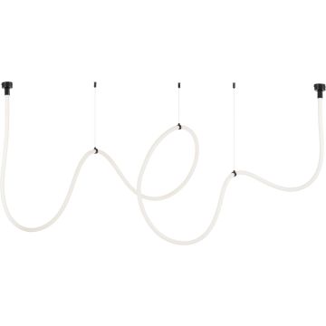 Step Into Design SNAKE MD1021-5 black Závěsná lampa 1x72W/LED 3000K IP20