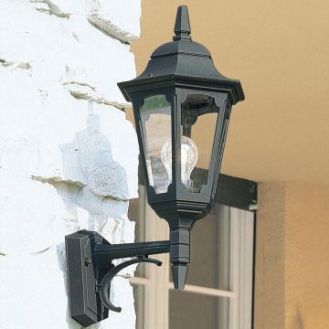 Elstead Lighting PARISH PR1-BLACK Nástěnná lampa 1x60W/E27 IP44