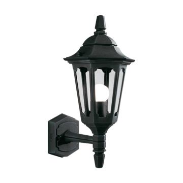 Elstead Lighting PARISH PRM1-BLACK Nástěnná lampa 1x60W/E27 IP44
