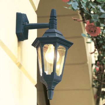 Elstead Lighting PARISH PRM2-BLACK Nástěnná lampa 1x60W/E27 IP44