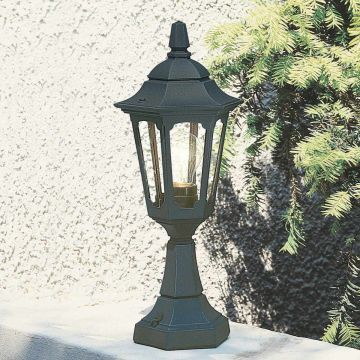 Elstead Lighting PARISH PRM4-BLACK Stojací lampa 1x60W/E27 IP44