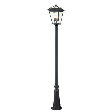 Quintiesse ALFORD PLACE QN-ALFORD-PLACE5-L-MB Pouliční lampa 4x40W/E14 IP44