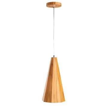 Quintiesse Angular QN-ANGULAR-P-S-TEAK Závěsná lampa 1x40W/E27 IP20