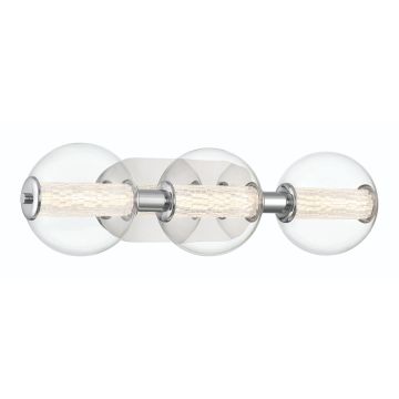 Quintiesse Atomo QN-ATOMO-3W-PC Nástěnná lampa 1x13W/LED 3000K 1160lm IP44