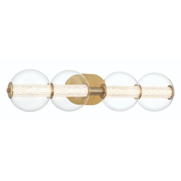 Quintiesse Atomo QN-ATOMO-4W-BG Nástěnná lampa 1x18,5W/LED 3000K 1782lm IP44
