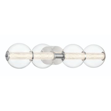 Quintiesse Atomo QN-ATOMO-4W-PC Nástěnná lampa 1x18,5W/LED 3000K 1782lm IP44